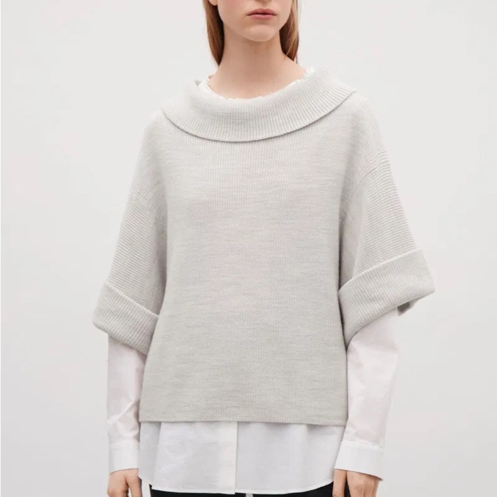 COS 3/4 Layering Sweater XS (Oversized style)